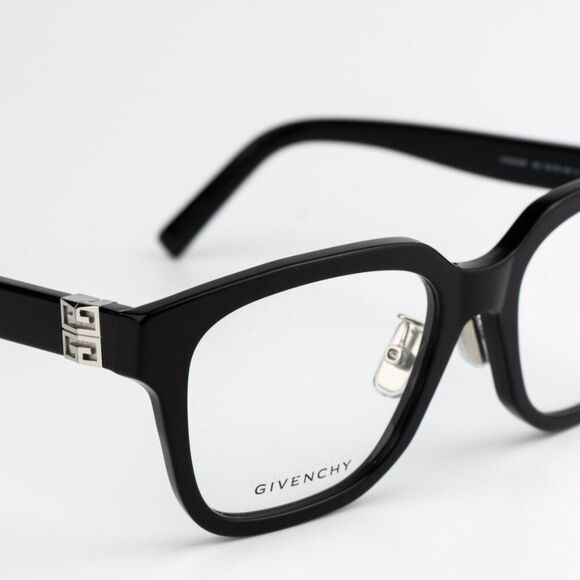 NEW Givenchy GV50040F 001 Black Women Square Eyeglasses - Picture 7 of 10